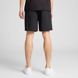 Essentials Men's 8" Woven Cargo Shorts, PUMA Black, extralarge